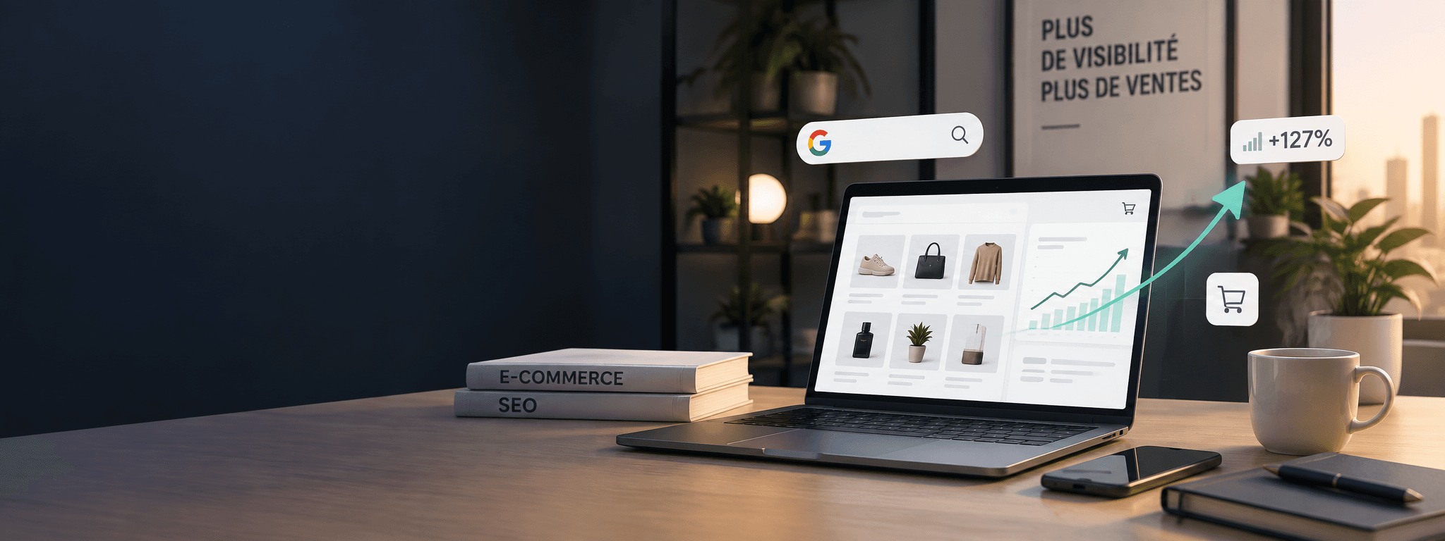 Agence SEO e-commerce : budget de crawl, facettage, pages catégories, balisage produit pour Shopify et PrestaShop